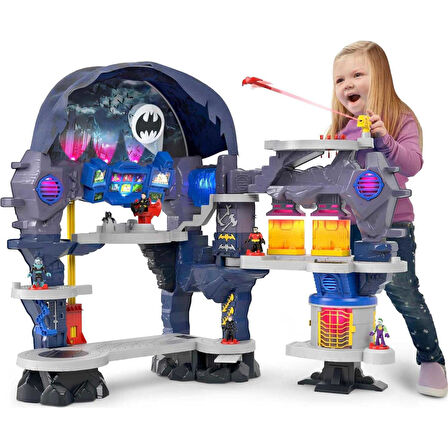 Imaginext DC Super Friends Süper Büyük Batcave Batman Evi Batman Mağarası imaginext