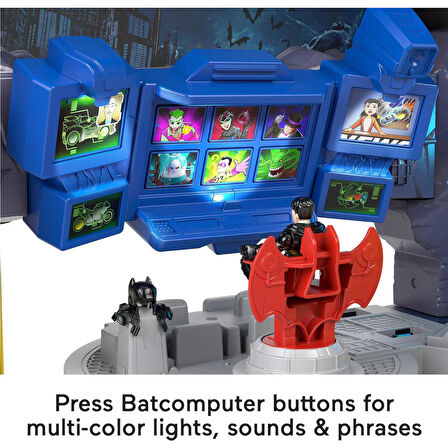 Imaginext DC Super Friends Süper Büyük Batcave Batman Evi Batman Mağarası imaginext