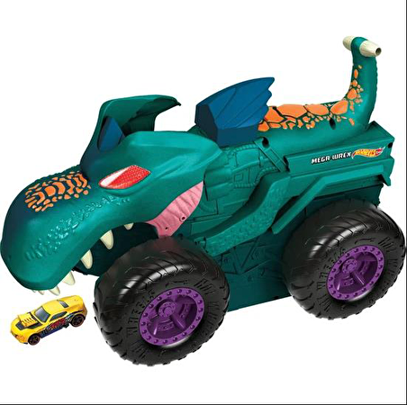 Hot Wheels Monster Trucks Araba Yiyen Mega Wrex  Köpek Balığı GYL13