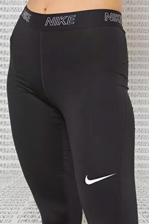 Nike Dri Fit Victory Baselayer Black Leggings Toparlayıcı Kadın Taytı Siyah