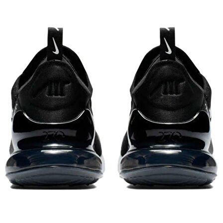 Nike Air Max 270 Unisex Sneaker Black-White Swoosh Günlük Spor Ayakkabı Siyah-Beyaz Swoosh