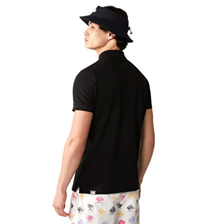 Premium Erkek Siyah Outdoor Polo T-Shirt NF00CEV4JK31