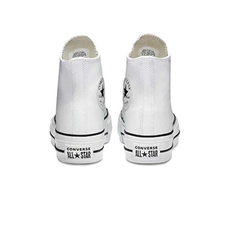 Converse Chuck Taylor All Star Leather Platform Kadın Günlük Ayakkabı 561676C Beyaz