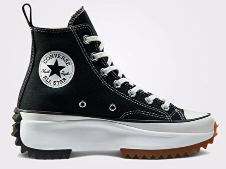 Converse Run Star Hike Unisex Siyah Platform Sneaker