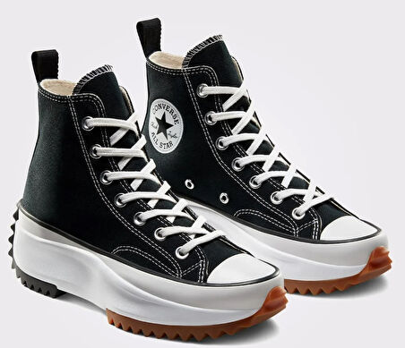 Converse Run Star Hike Unisex Siyah Platform Sneaker