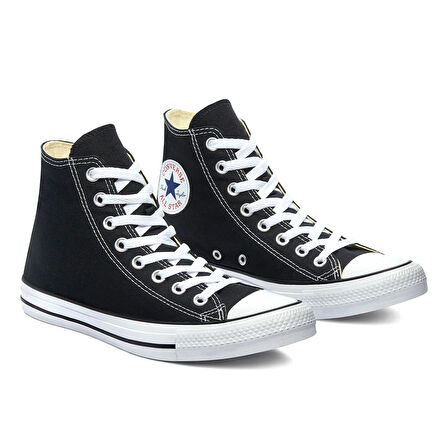 Chuck Taylor All Star Classic Wide Kadın Siyah Sneaker Ayakkabı 167491C