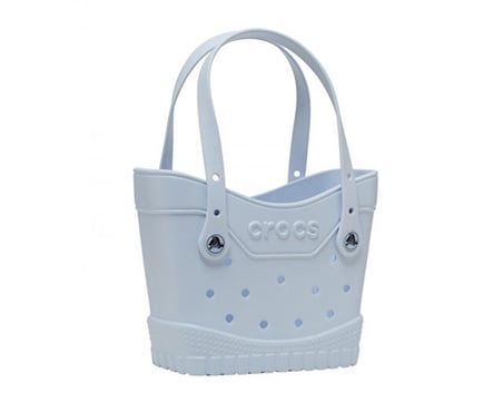 Crocs Small Eva Tote Omuz Çantası-En: 27 cm, Boy: 21 cm, Derinlik: 11 cm CZFB0001-BLUE-HAZE Mavi