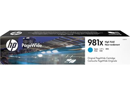 Hp 981X L0R09A Mavi Kartuş Yüksek Kapasiteli