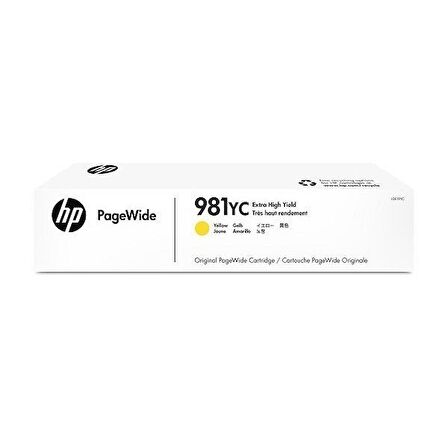 Hp 981Yc L0R19Yc Sarı Kartuş Extra Yüksek Kapasiteli