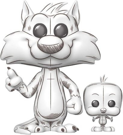 Funko Pop! Vinyl: Looney Tunes - Sylvester & Tweety #2013