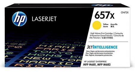Hp 657X Cf472X Sarı Toner Yüksek Kapasiteli