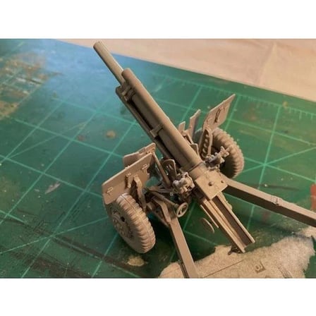 1/35 105mm Howitzer M2A1 Top ve M2A2 Römork ile Mürettebat Maketi, Dragon 6531