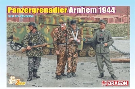 Dragon Panzergrenadier Arnhem 1944 Asker Figür Maketi 1/35 Gri