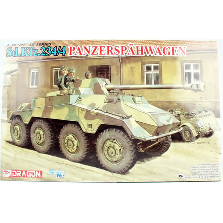 Dragon Sd.Kfz. 234/4 Zırhlı Keşif Aracı Maketi 1/35 Ölçek