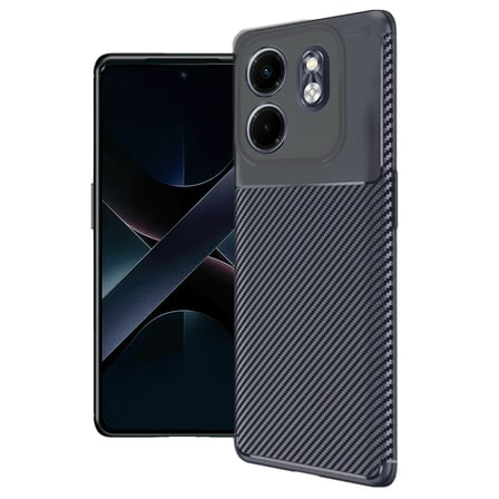 İnfinix Hot 50i 4G Auto Focus Karbon Kapak - Lacivert