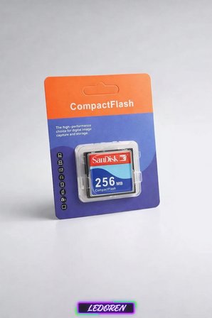 256 MB CF Compact Flash Hafıza Kartı | Fotoğraf Makinesi - Cnc Makine Uyumlu