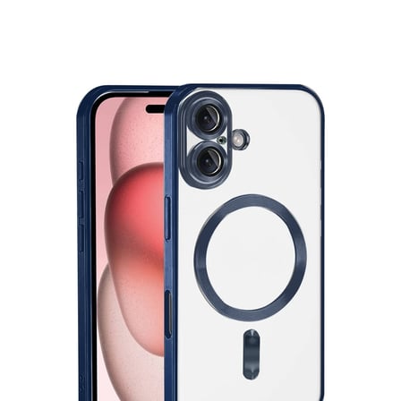 Apple iPhone 17 Kross Magneticsafe Kapak - Lacivert