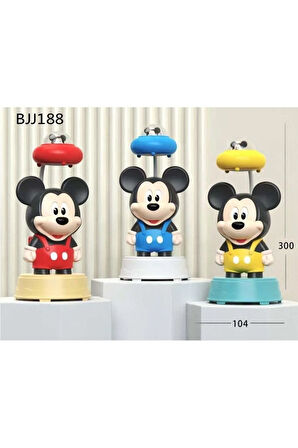 Mickey Şarjlı Masa Lambası