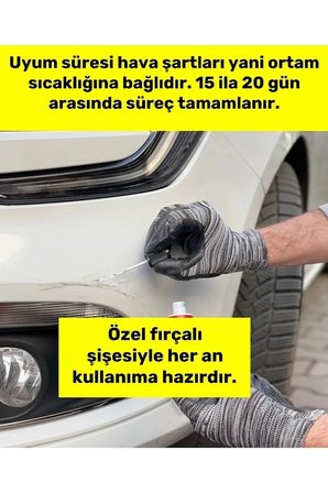 Toyota Corolla Sedefli Galaksi Beyaz 089 - Profesyonel Rötuş Boyası Çift Şişe - 25ml./25ml.