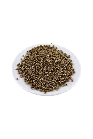 3 mm Kaplama Açık Bakır 08 Kum Boncuk (100 Gr 6000 Adet)
