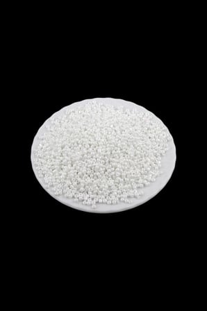 3 mm Süt Beyaz 08 Kum Boncuk (100 Gr 6000 Adet)