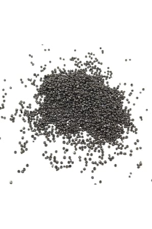 Kaplama Antrasit 3 mm 08 Kum Boncuk (100 Gr 6000 Adet)