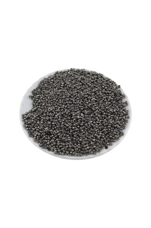Kaplama Antrasit 3 mm 08 Kum Boncuk (100 Gr 6000 Adet)