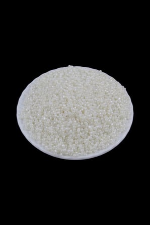 08 Kum Kırık Gümüş Boncuk 3 mm (100 Gr 6000 Adet )
