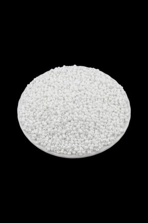 08 Kum Mat Beyaz 3 mm Boncuk (100 Gr 6000 Adet)