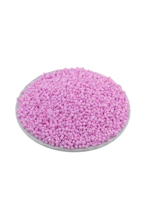 08 Kum Mat Pembe 3 mm Boncuk (100 Gr 6000 Adet)