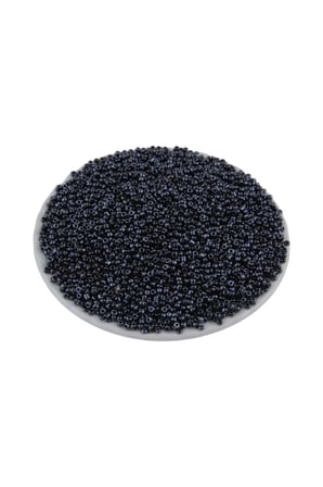 08 Kum Kristal Lacivert 3 mm Boncuk (100 Gr 6000 Adet)