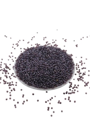 08 Kum Koyu Mürdüm Boncuk 3 mm (100 Gr 6000 Adet)
