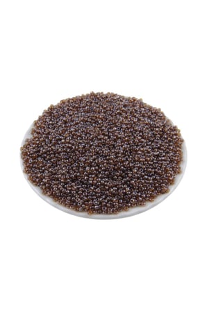 08 Kum Açık Kahve Boncuk 3 mm (100 Gr 6000 Adet)