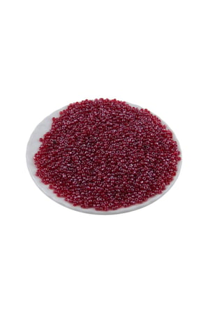 08 Kum Kırmızı Boncuk 3 mm (100 Gr 6000 Adet)