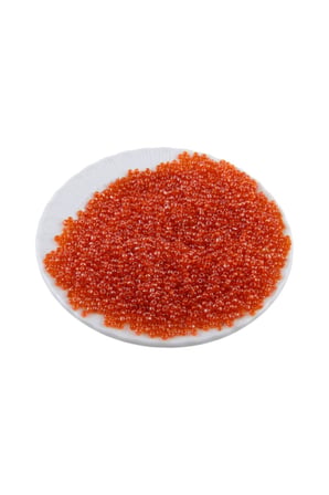 08 Kum Boncuk Şeker Turuncu 3 mm (75 Gr)