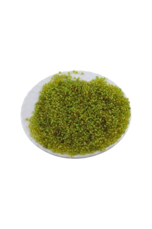 08 Kum Boncuk İçten Boyalı Fıstık Yeşil 3 mm (80 Gr)