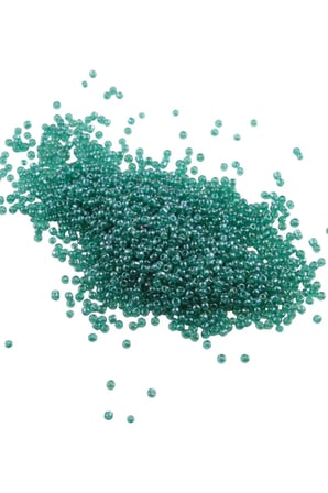 08 Kum Boncuk Kristal Koyu Turkuaz 3 mm (75 Gr)