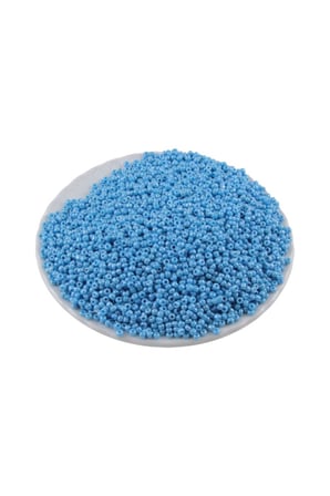 08 Kum Boncuk Pastel Mavi 3 mm (100 Gr 6000 Adet)
