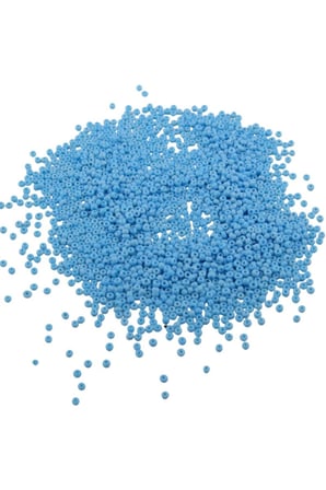 08 Kum Boncuk Pastel Açık Mavi 3 mm (100 Gr 6000 Adet)