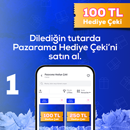 100 TL Hediye Çeki
