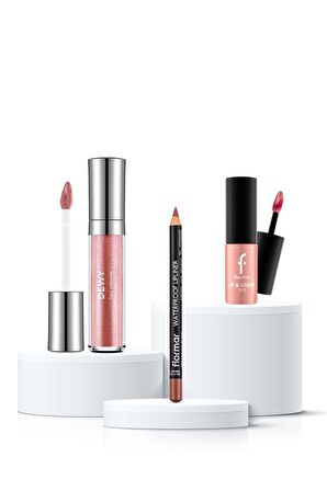 Flormar Perfect Lip Combo 3'lü Dudak Makyajı Seti