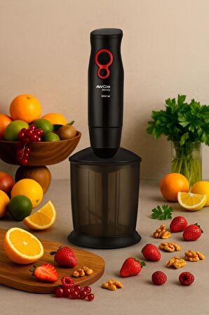Awox Barmix 3in1 1000 Watt Çıkabilir Çelik Uçlu 3'lü Blender & Mikser Seti
