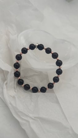 Lal taşı (garnet-granat) bileklik