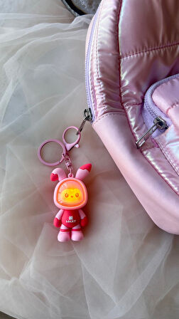 Işıklı My Melody Anahtarlık Pembe