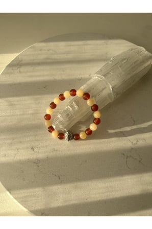 Akik Takım Bileklik - 14cm