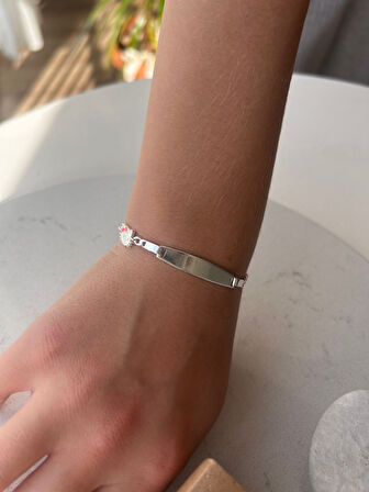 925 ayar gümüş çocuk bileklik 15 cm hello kity desen