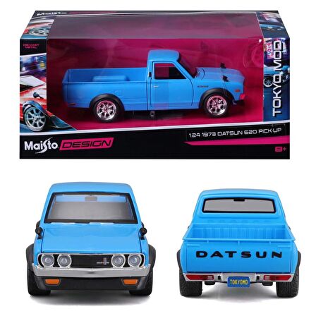 Maisto 1973 Datsun 620 Pickup Mavi 1/24 32528