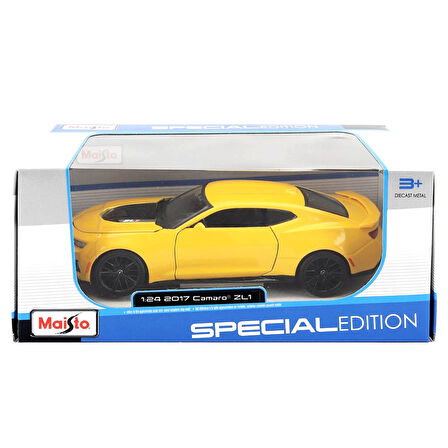 Maisto 2017 Chevrolet Camaro ZL1 1/24 Model Araba Sarı 31512