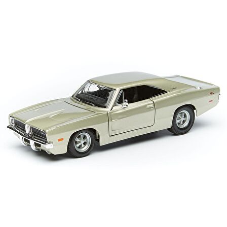 Maisto 1:25 1969 Dodge Charger R/T Model Araba - Gümüş