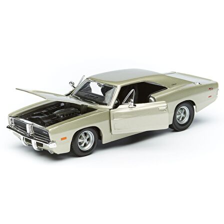 Maisto 1:25 1969 Dodge Charger R/T Model Araba - Gümüş